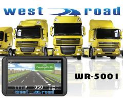 GPS НАВИГАЦИЯ WEST ROAD WR-5001 ЗА КАМИОН/ КОЛА