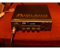 Продавам С B радиостанция Midland Alan 28-d в много добро състояние